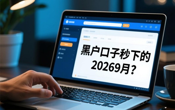黑户口子秒下的有吗20269月