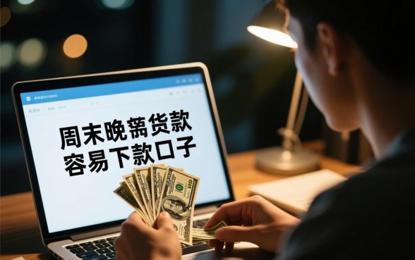 周末晚上货款容易下款的口子有吗