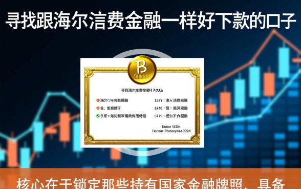 跟海尔消费金融一样好下款的口子