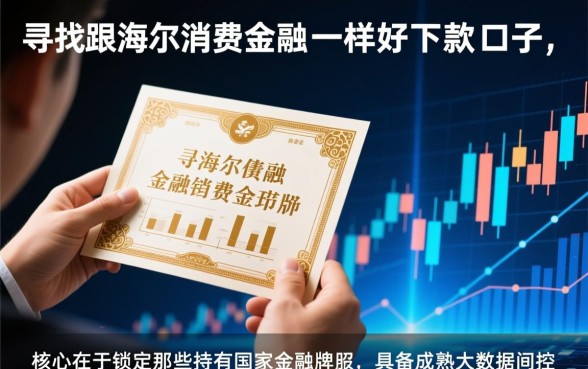 跟海尔消费金融一样好下款的口子