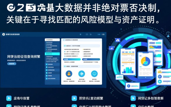 征信大数据花了还能下款吗
