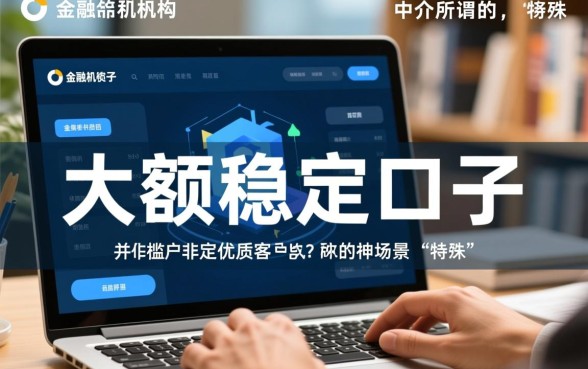 大额稳定口子找我下款是真的吗