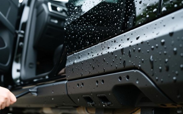 车门下边的三个小口子是什么部位