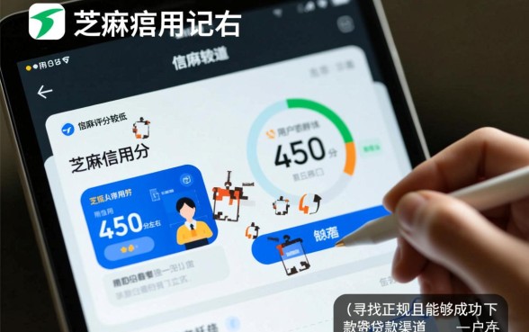 芝麻分450能下款的口子有哪些