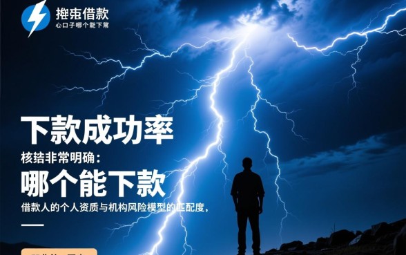 闪电借款里面推的口子哪个能下款