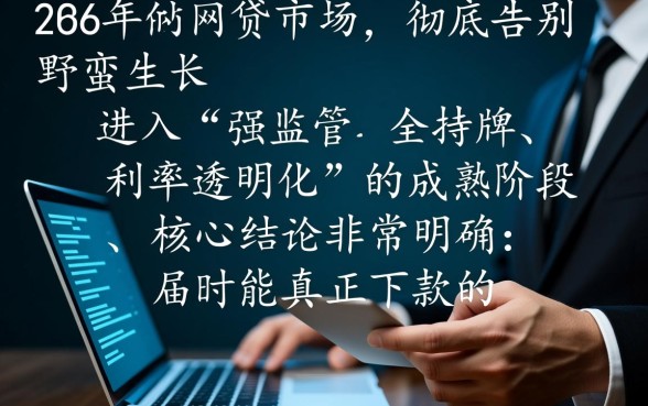 2026网贷能下款的口子有哪些