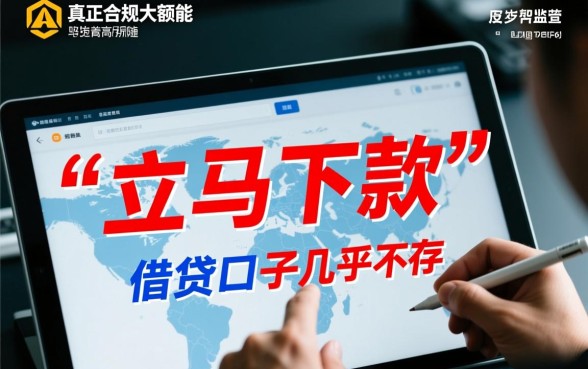 现在还有没有大额立马下款的口子