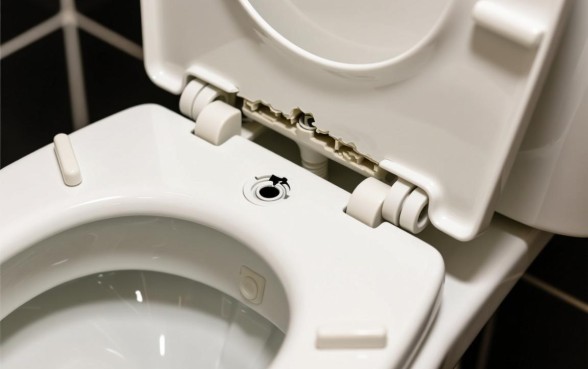 马桶盖上的小口子怎么拆除下来啊