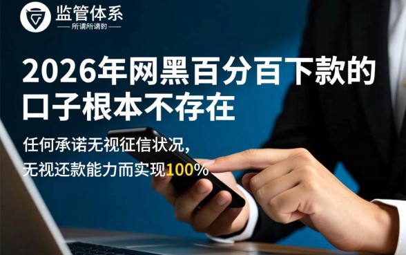 2026年网黑百分百下款的口子