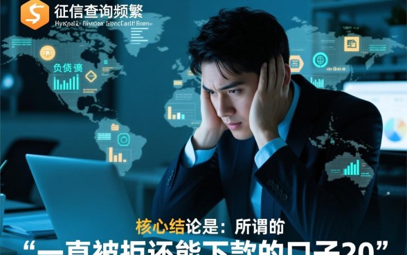 一直被拒还能下款的口子2026