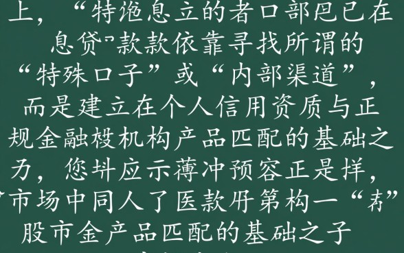 就没有能下款利息低一点的口子吗