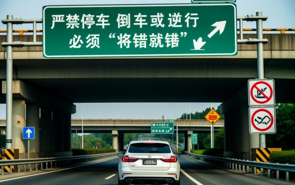 不小心上了下高架口子怎么办