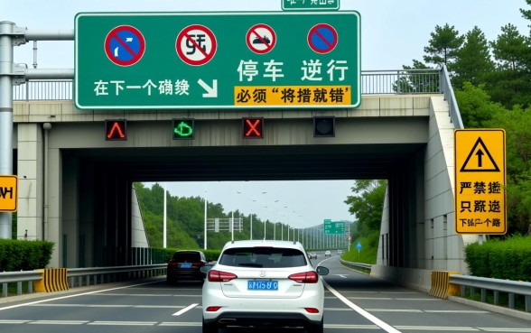 不小心上了下高架口子怎么办