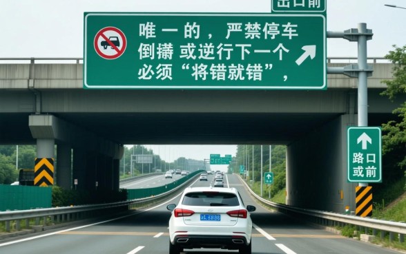 不小心上了下高架口子怎么办