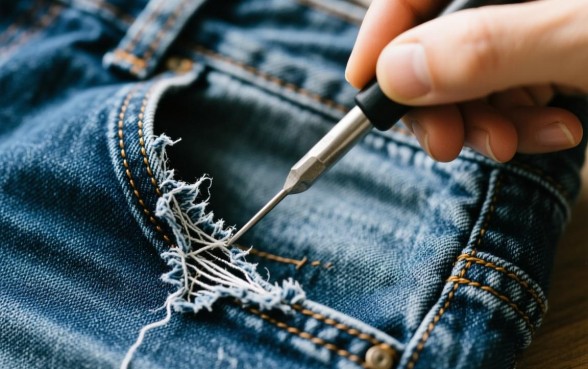 怎么缝裤兜的破口子视频教程下载