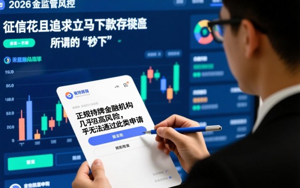 2026征信花能立马下款的口子