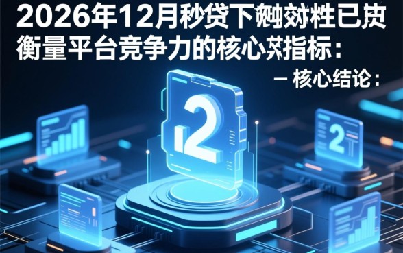 2026年12月秒下的网贷口子