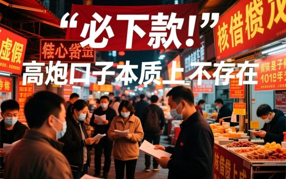 2026年8月黑户必下款的高炮是真的吗