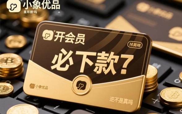 小象优品开会员必下款吗是真的吗