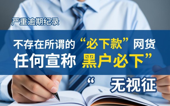 严重逾期申请必下款的网贷有哪些