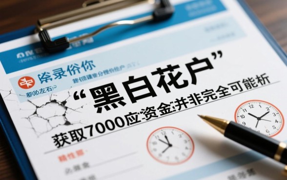 7000实测黑白花户能下的口子有哪些