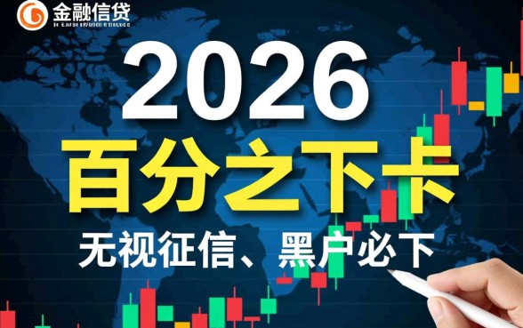 2026年什么口子有信用卡必下