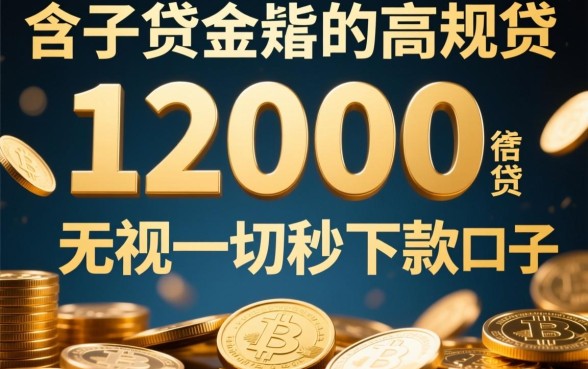 12000无视一切秒下款的口子是真的吗