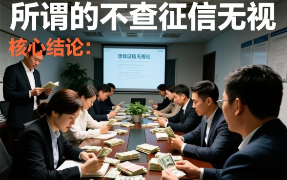 不查征信无视黑白的大口子哪里有