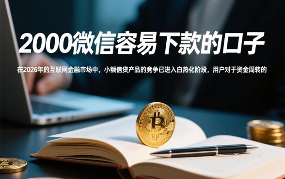 人人2000微信容易下款的口子靠谱吗