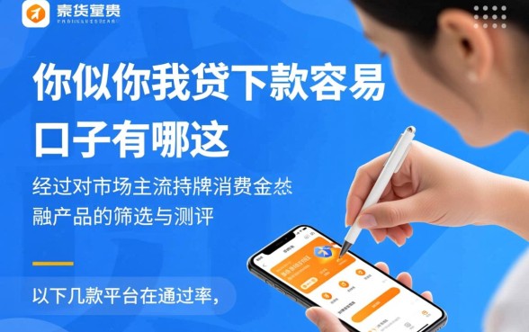 类似你我贷下款容易的口子有哪些