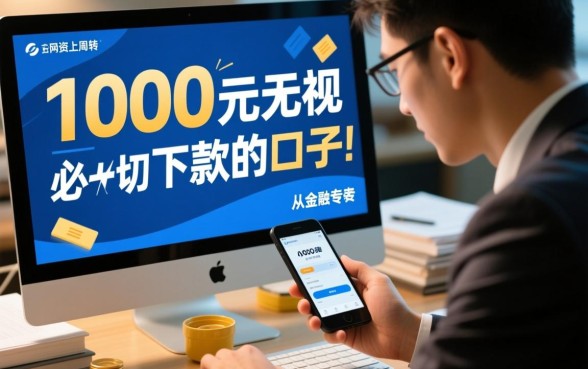 1000元无视一切必下款的口子是真的吗