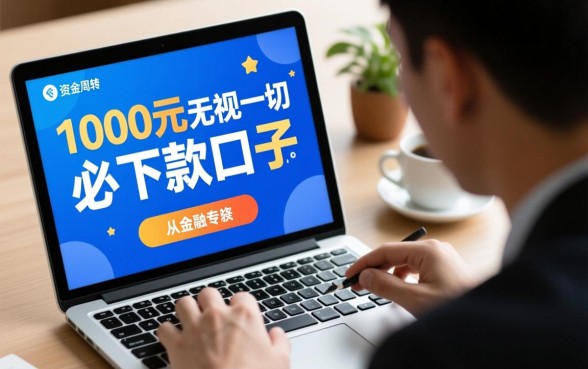 1000元无视一切必下款的口子是真的吗