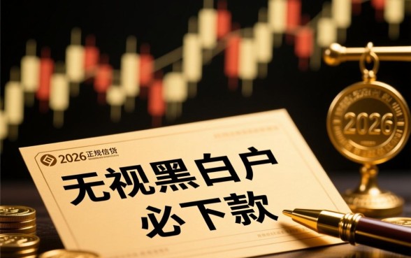 2026无视黑白户必下款的口子有哪些