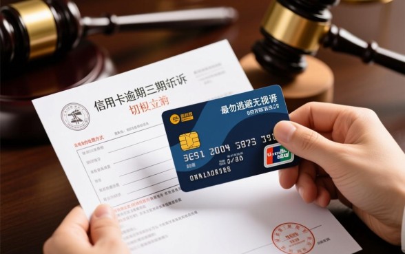 信用卡逾期三期被起诉怎么办理