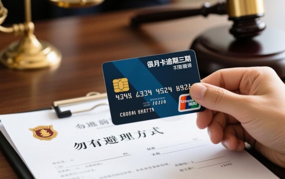 信用卡逾期三期被起诉怎么办理