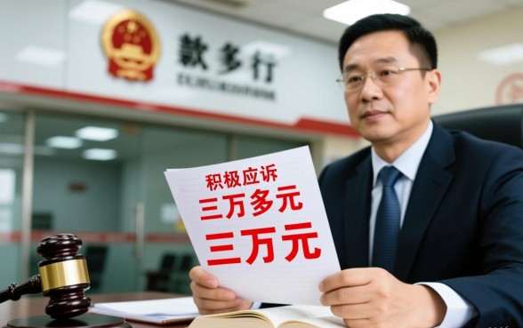 信用卡欠款三万多被起诉怎么办