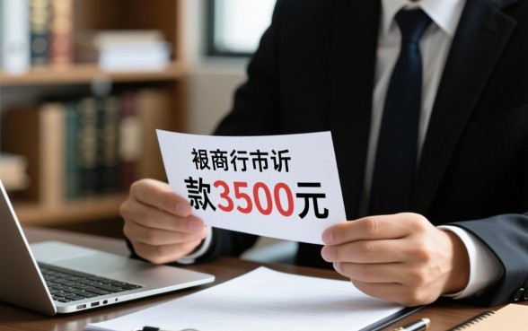 信用卡欠三千五百块钱会起诉吗