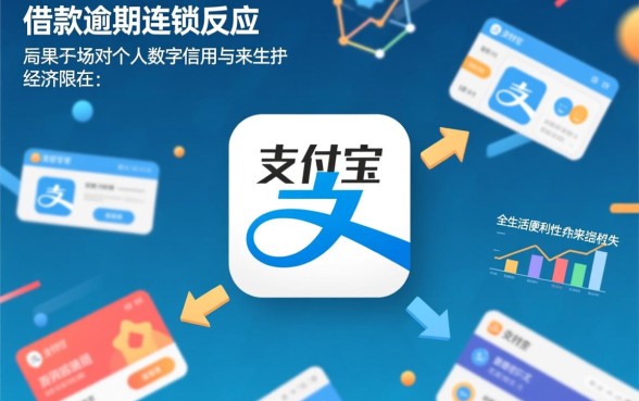 支付宝借款逾期了会有什么后果