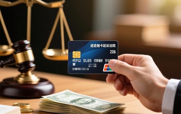 代还信用卡欠钱可以起诉吗法院