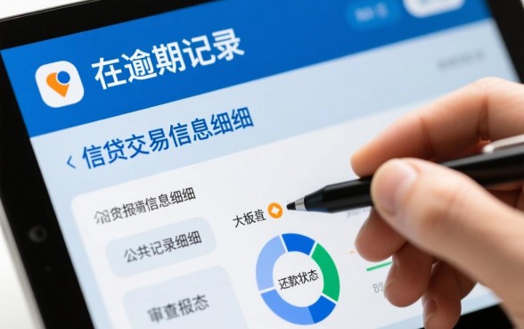 征信报告怎么看有没有逾期记录