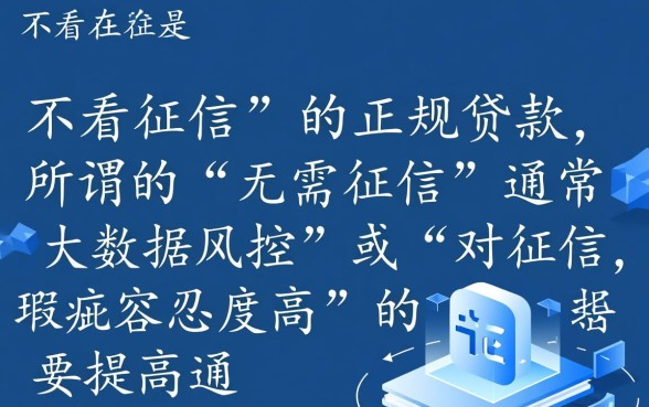 无需征信的小额贷款哪个好通过