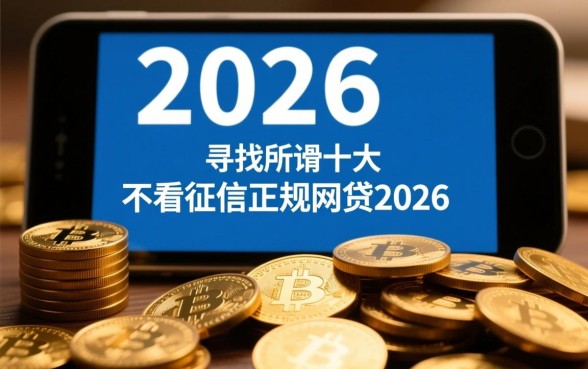 十大不看征信正规网贷2026有哪些