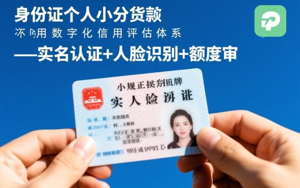 凭身份证个人小额贷款怎么贷的