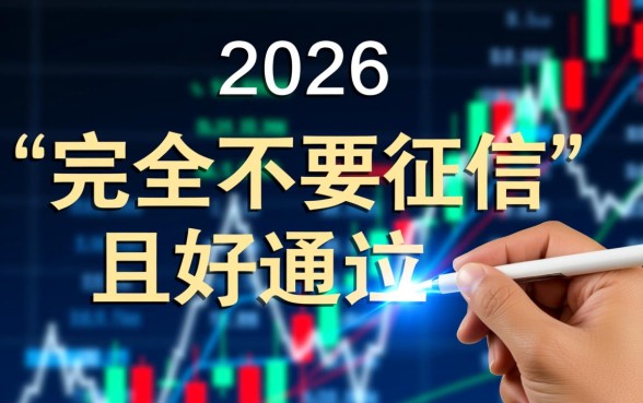 2026不要征信好通过的贷款有哪些