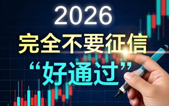 2026不要征信好通过的贷款有哪些