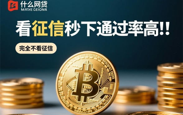 什么网贷不看征信秒下通过率高