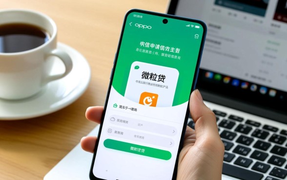 OPPO手机怎样在微信上借钱