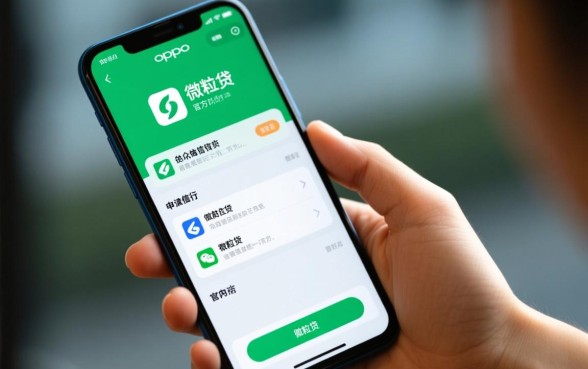 OPPO手机怎样在微信上借钱