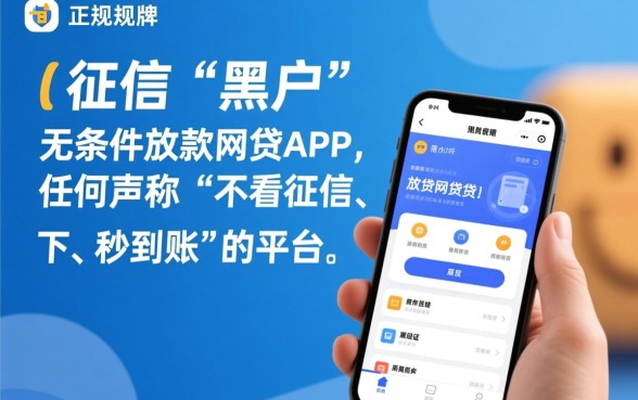 有没有app下黑户的网贷平台