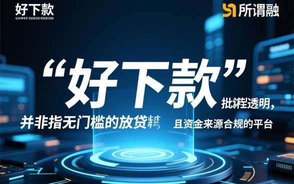 好下款的网贷平台都有哪些软件